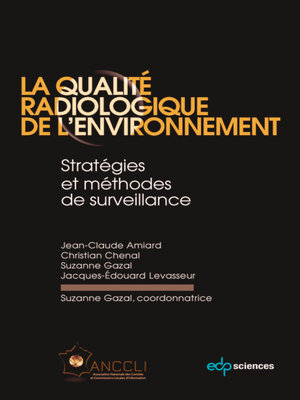 cover image of La qualité radiologique de l'environnement